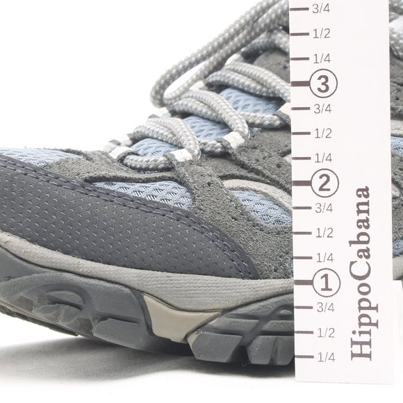 Merrell Moab 2 Vent Hiking Shoe Smoke Gray/ Blue Size Women's 7 EUR 37.5 - Picture 11 of 15